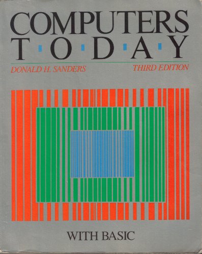 Computer Donald Sanders Computers Today with BASIC By Donald H. Sanders 9780070548473 | eBay UK