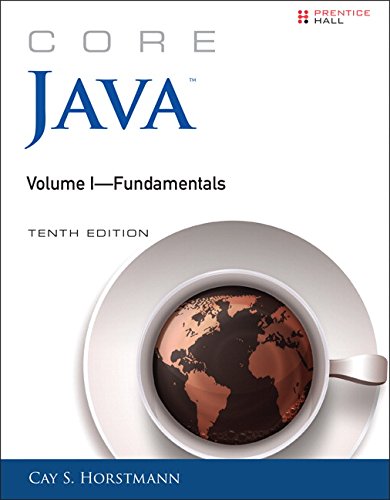 Core Java Volume I--Fundamentals: 1 By Cay S. Horstmann 9780134177304 ...